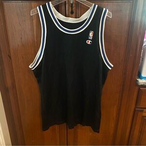 Vintage Champion NBA Penny Hardaway Orlando Magic Jersey BLANK